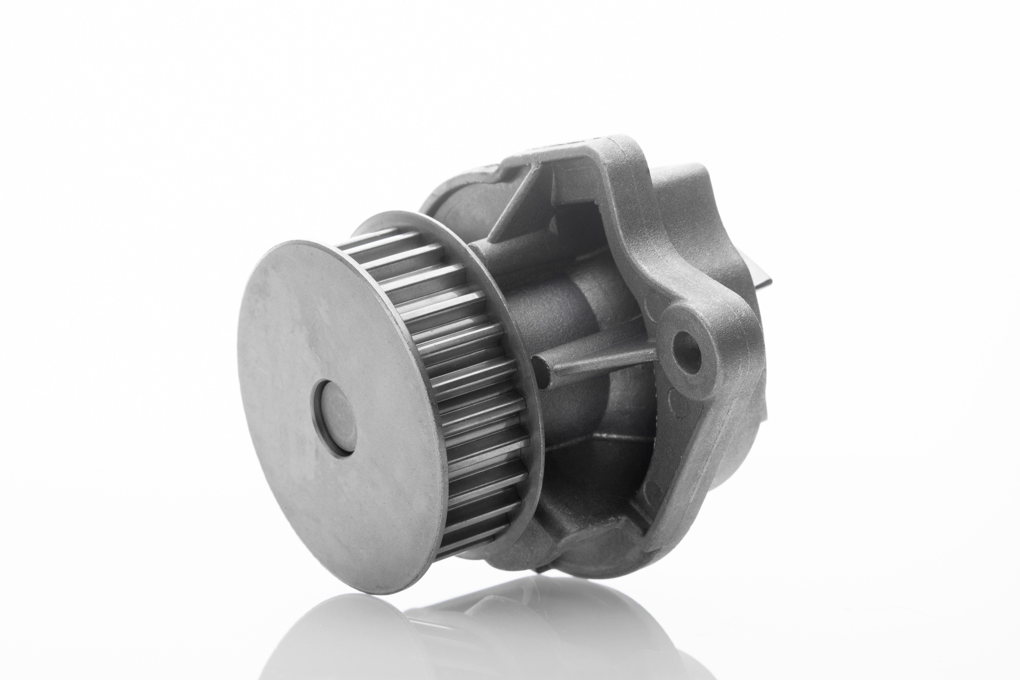 car water pump on isolated white background
