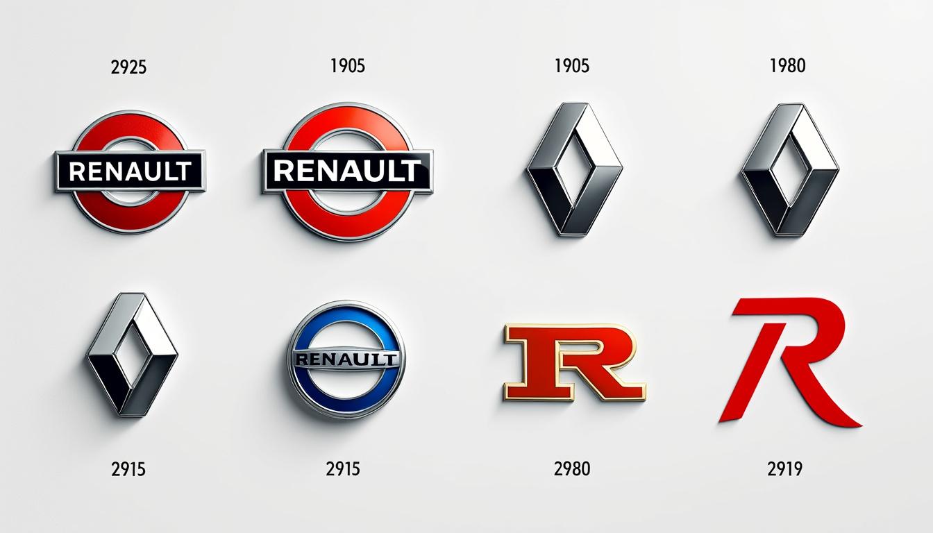 Le Logo De La Renault Evolution Une Ic ne De Design Automobile Moderne