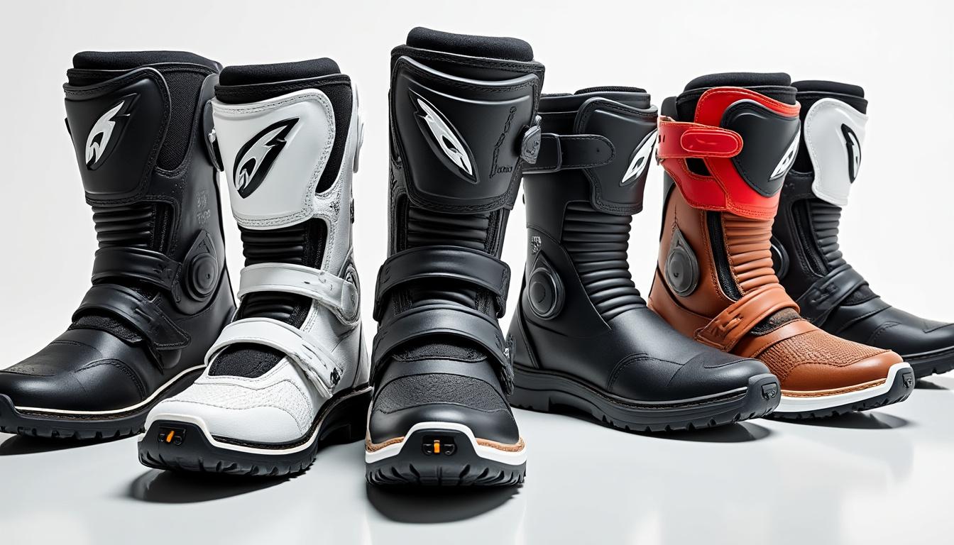découvrez les dernières tendances en matière de bottes de moto off-road, conçues pour allier performance, sécurité et style. que vous soyez un passionné ou un pilote expérimenté, explorez les modèles innovants et les caractéristiques essentielles pour une expérience de conduite inégalée.