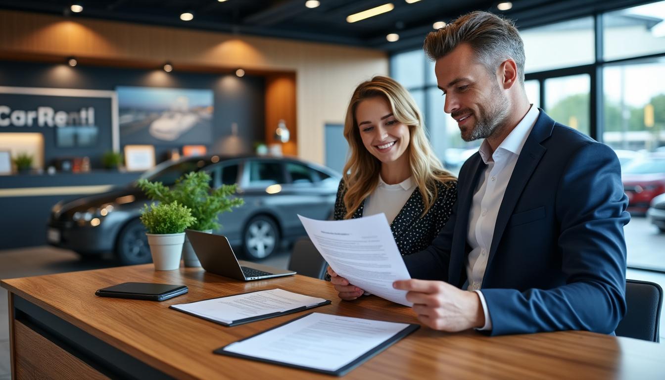 Trouvez le meilleur modèle gratuit de contrat de location de voiture