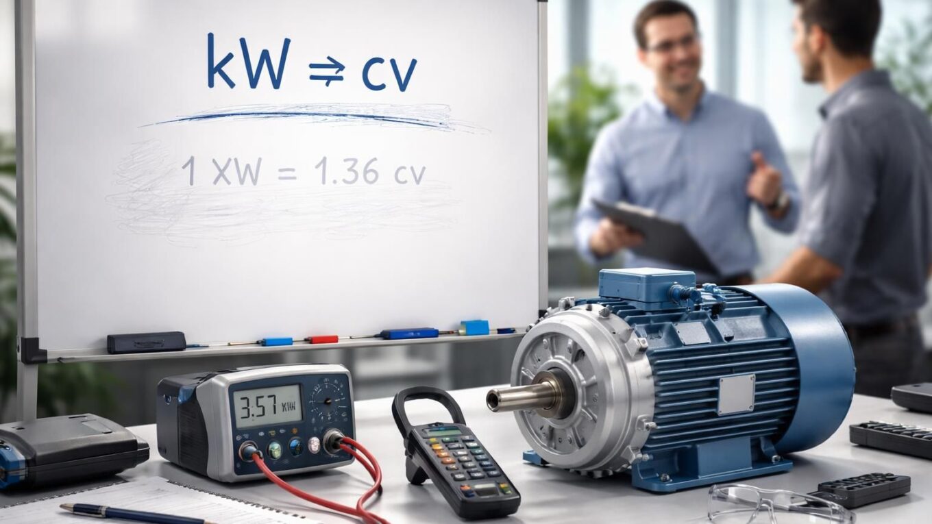 découvrez comment convertir 1 kw en chevaux-vapeur (cv) et comprenez l'importance de cette équation dans le domaine de la puissance moteur.