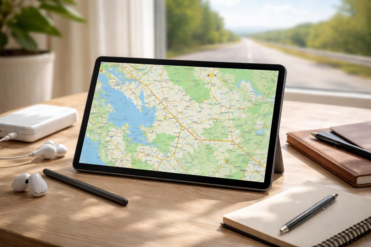 découvrez comment préparer votre tablette samsung avec des cartes hors ligne pour un long trajet, afin de naviguer sans connexion internet en toute tranquillité.