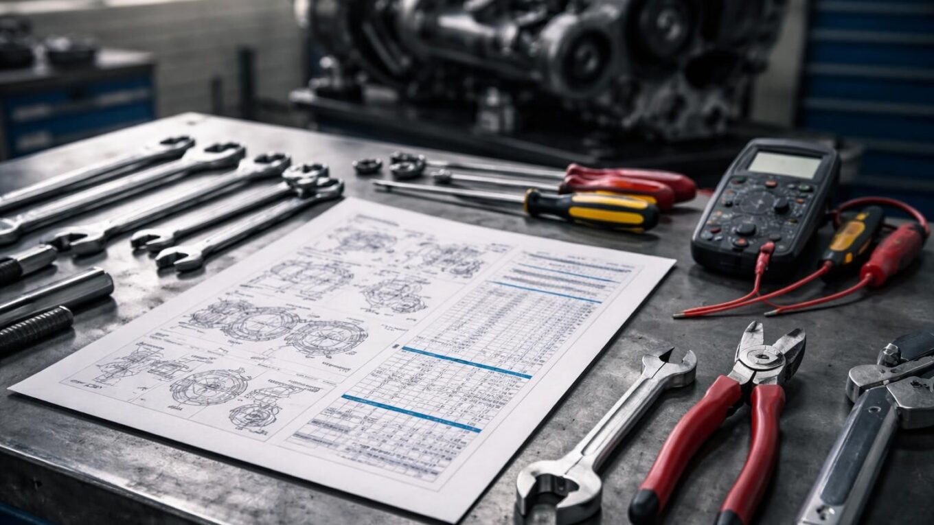 découvrez notre fiche technique mécanique auto pour accéder aux informations clés et intervenir efficacement sur votre véhicule.