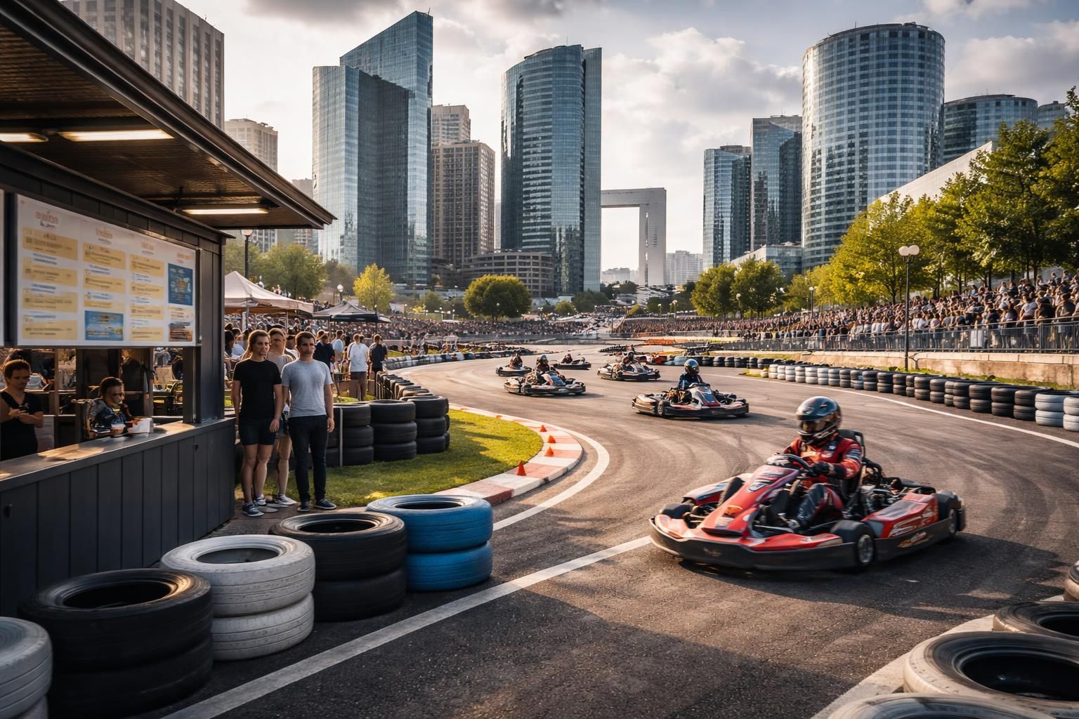découvrez les meilleures offres et tarifs pour le karting à la défense. comparez les options, évaluez les prestations et trouvez l'expérience karting qui vous convient au meilleur prix.