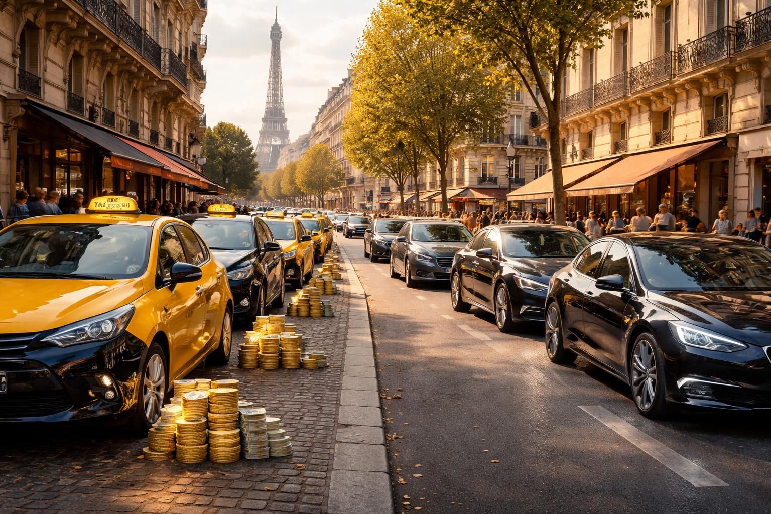 découvrez un comparatif détaillé entre le prix d'une licence de taxi parisien et la montée des vtc, analysant l'évolution du marché et ses impacts en île-de-france.