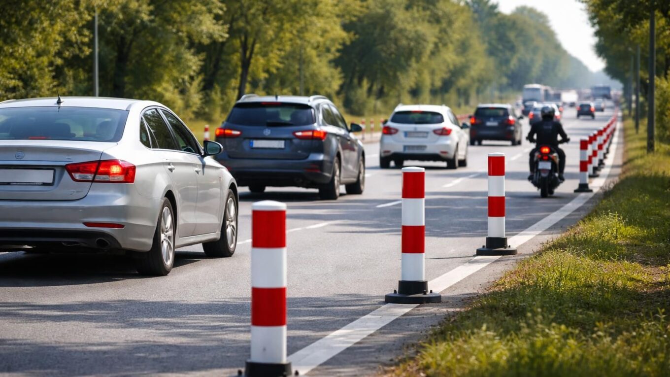 découvrez comment les poteaux de signalisation rouge et blanc influencent le comportement des conducteurs grâce à leur impact visuel, améliorant ainsi la sécurité routière.