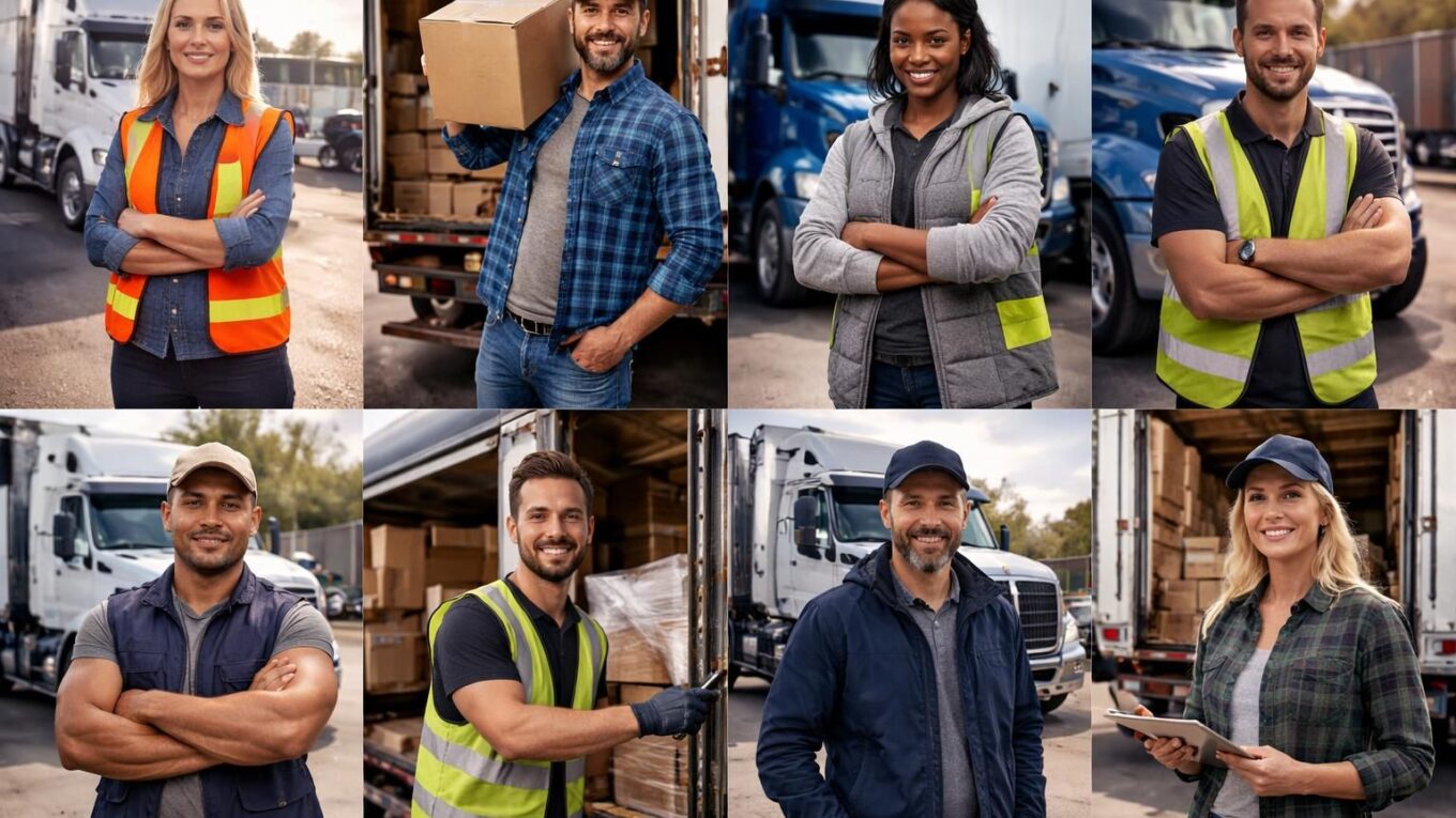 découvrez des portraits authentiques d'hommes et de femmes routiers, acteurs essentiels de la logistique, dans ce reportage captivant qui met en lumière leur quotidien et leur engagement.
