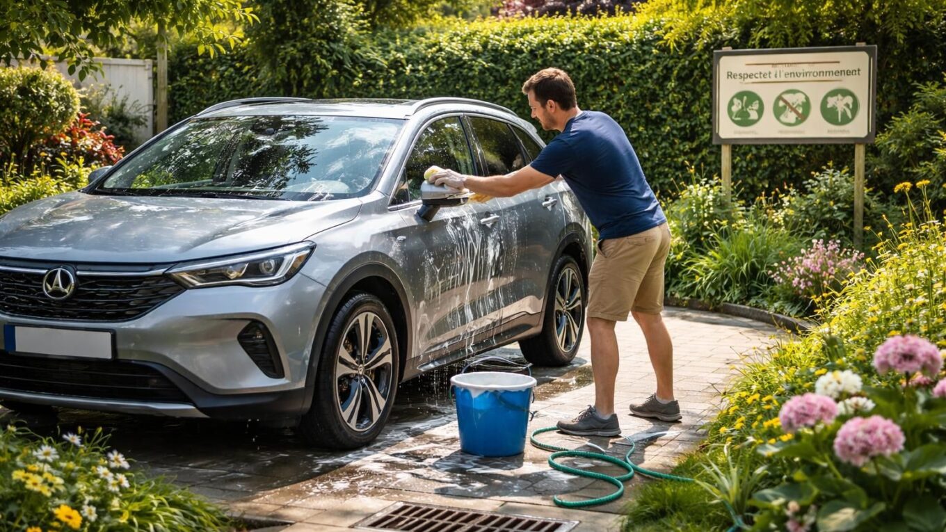 découvrez si vous pouvez laver votre voiture dans votre jardin tout en respectant les réglementations locales en vigueur, pour un entretien responsable et conforme.