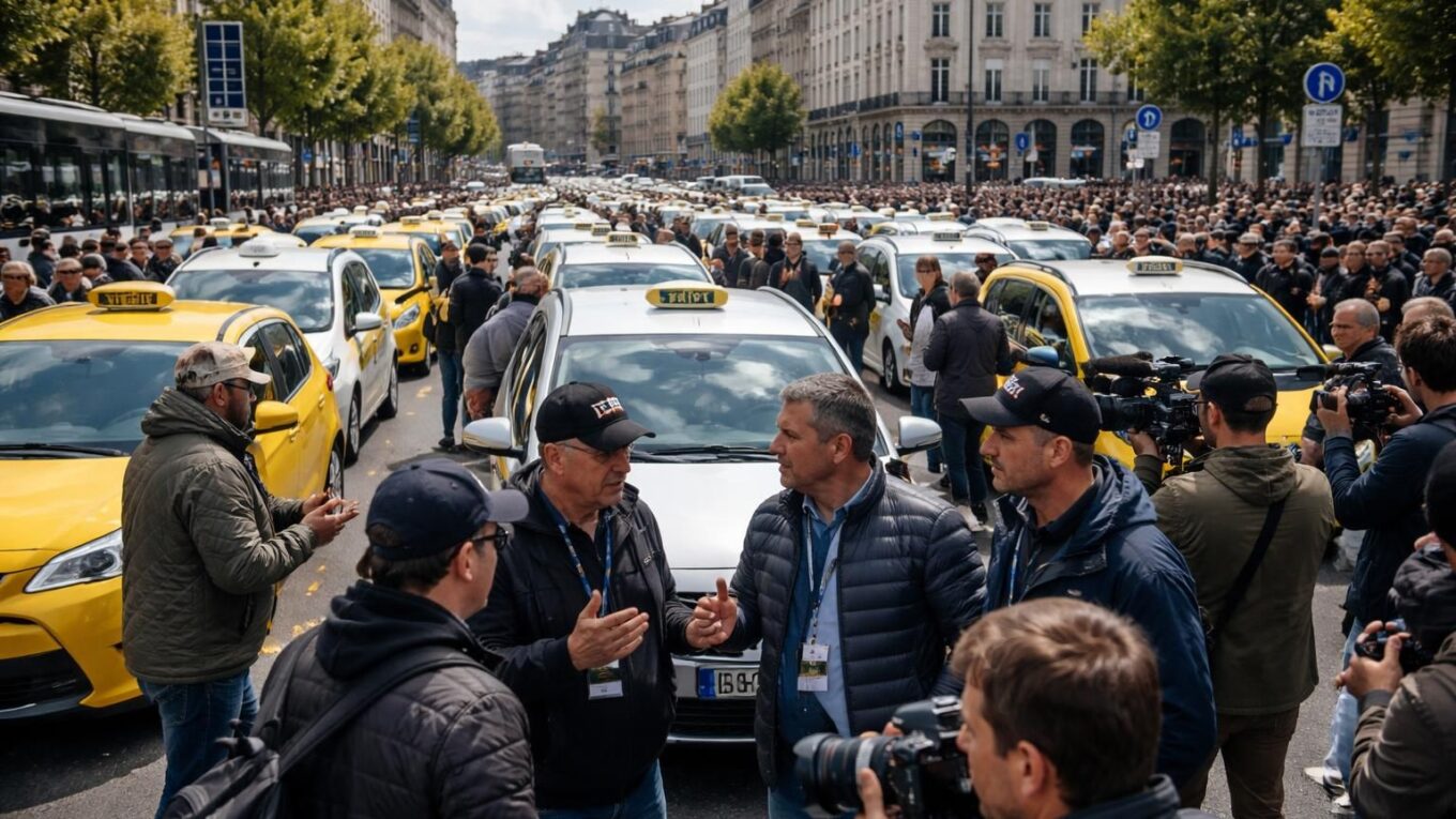 découvrez pourquoi la grève des taxis à nantes suscite une forte mobilisation et attire l'attention des habitants et des médias.