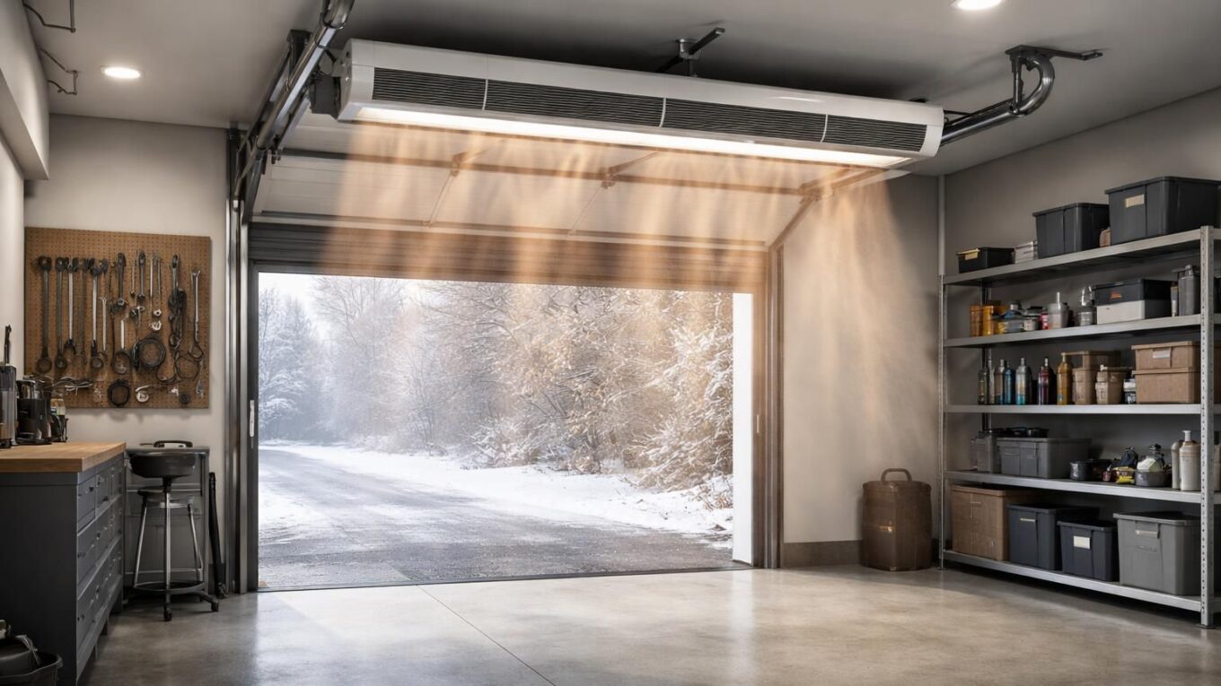découvrez les rideaux d'air chaud pour garage, la solution efficace pour lutter contre les courants d'air aux portes sectionnelles et améliorer le confort thermique de votre espace.