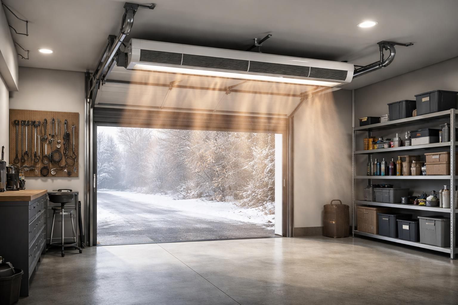 découvrez les rideaux d'air chaud pour garage, la solution efficace pour lutter contre les courants d'air aux portes sectionnelles et améliorer le confort thermique de votre espace.