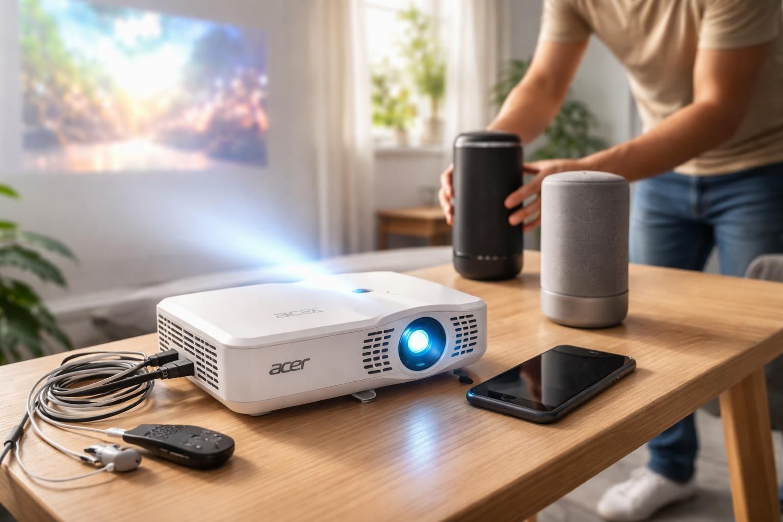 découvrez nos conseils pour choisir des enceintes nomades compatibles avec votre mini vidéoprojecteur acer afin d'améliorer la qualité sonore lors de vos projections.