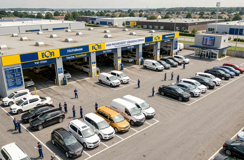 Grand centre automobile à forte capacité d'accueil dans le Val-d'Oise